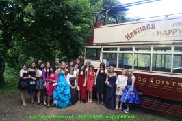 Hastings Trolleybus and Bexhill High School Prom